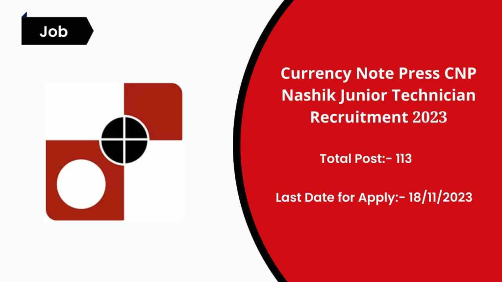 CNP Nashik Recruitment 2023