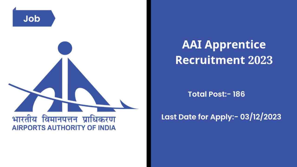 AAI Apprentice Recruitment 2023