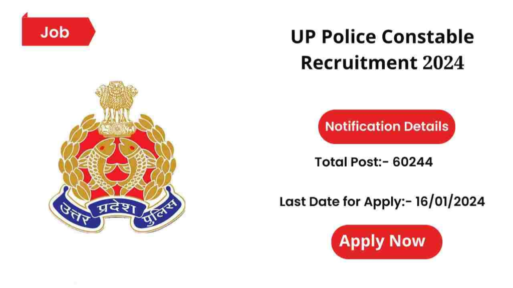 UP Police Constable Recruitment 2024